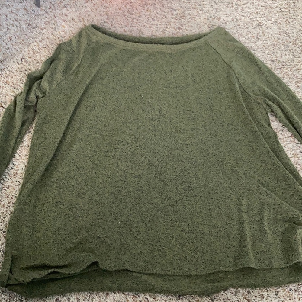 Green sweater from Old Navy